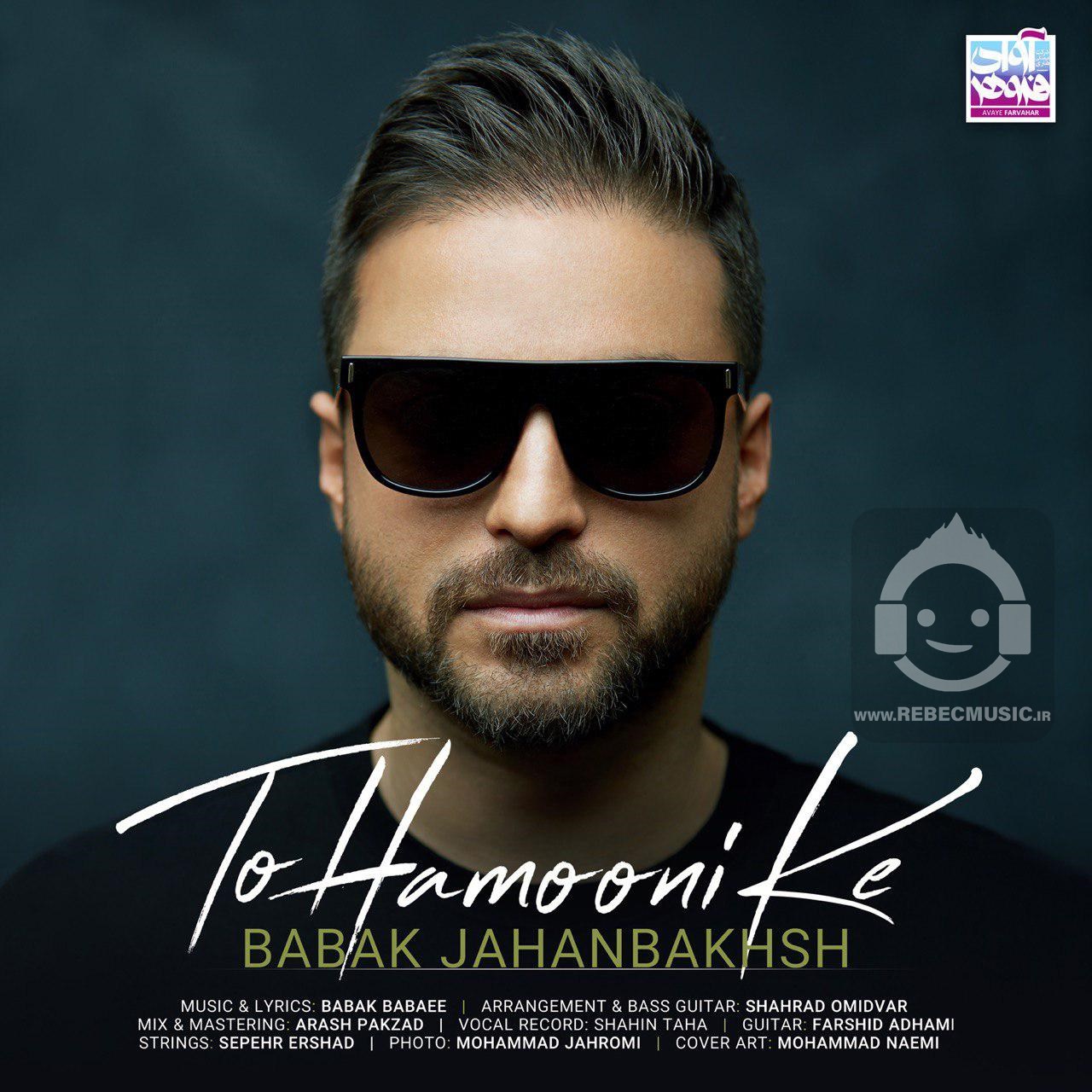 آهنگ تو همونی که از بابک جهانبخش