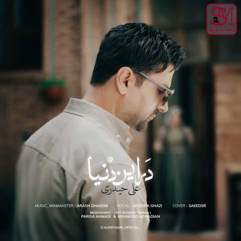 آهنگ در این دنیا از علی حیدری